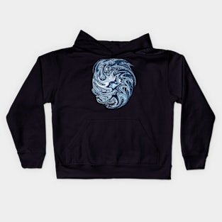 Abstract Ocean Design Available on Multiple Products Kids Hoodie